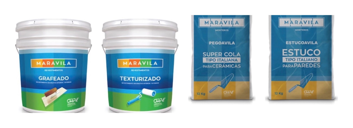 Maravila coatings and mortars